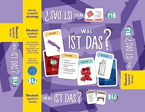 Klett Sprachen GmbH was ist das?: Deutsch spielend Lernen. 132 Karten, Handreichung von Klett