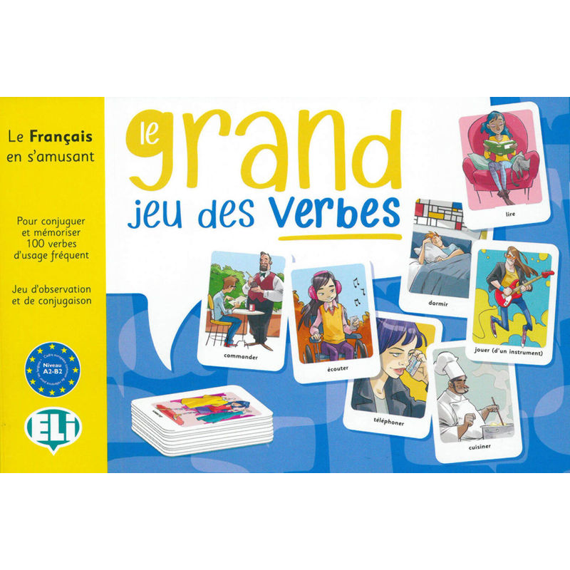 Le Français en s'amusant - Le grand jeu des Verbes (Spiel) von Klett Sprachen