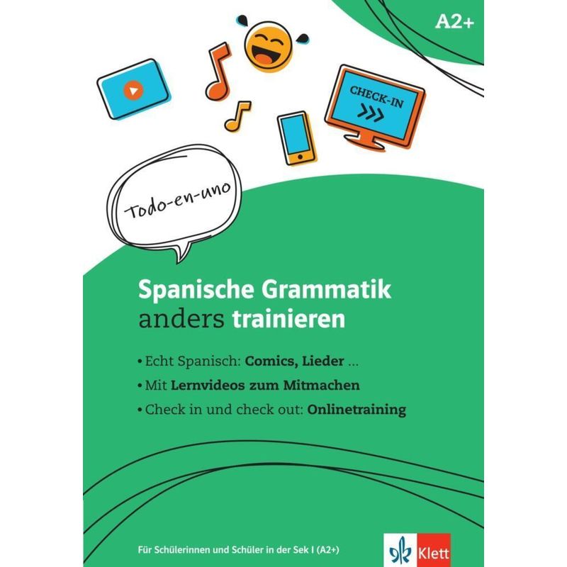 Spanische Grammatik anders trainieren von Klett Sprachen