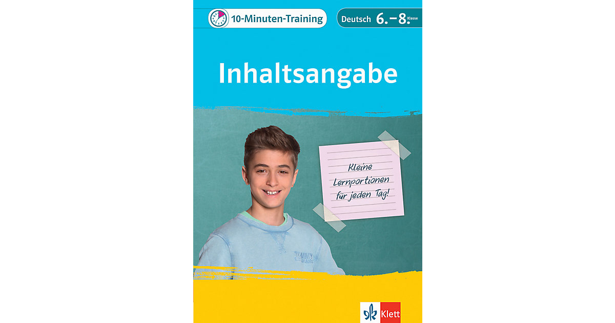 Buch - 10-Minuten-Training Inhaltsangabe Buch - 10-Minuten-Training Inhaltsangabe von Klett Verlag