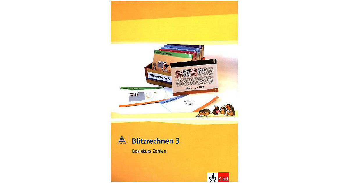 Buch - Blitzrechnen 3: Basiskurs Zahlen, 3. Schuljahr Buch - Blitzrechnen 3: Basiskurs Zahlen, 3. Schuljahr von Klett Verlag