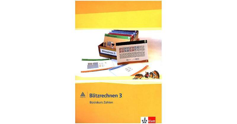 Buch - Blitzrechnen 3: Basiskurs Zahlen, 3. Schuljahr von Klett Verlag