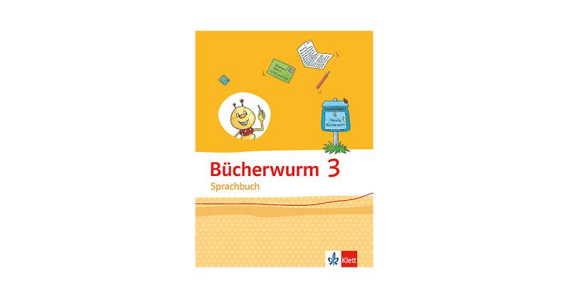 Buch - Bücherwurm Sprachbuch 3. Ausgabe Berlin, Brandenburg, Mecklenburg-Vorpommern, Sachsen-Anhalt, Thüringen von Klett Verlag