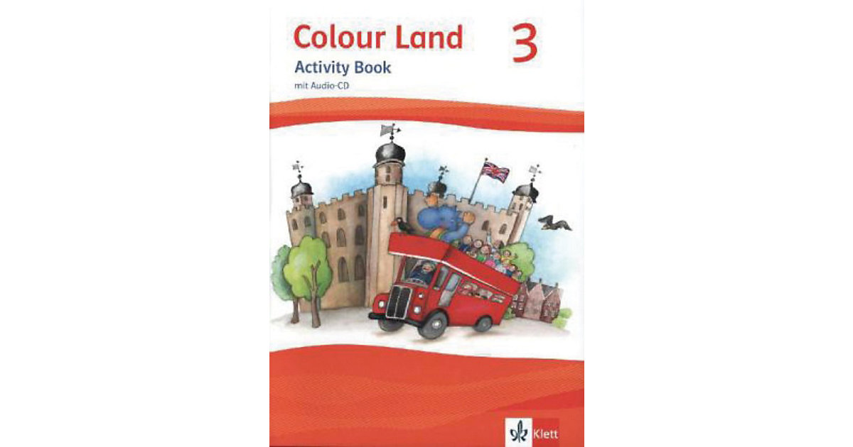 Buch - Colour Land, Ausgabe 2013: 3. Schuljahr, Activity Book m. Audio-CD von Klett Verlag
