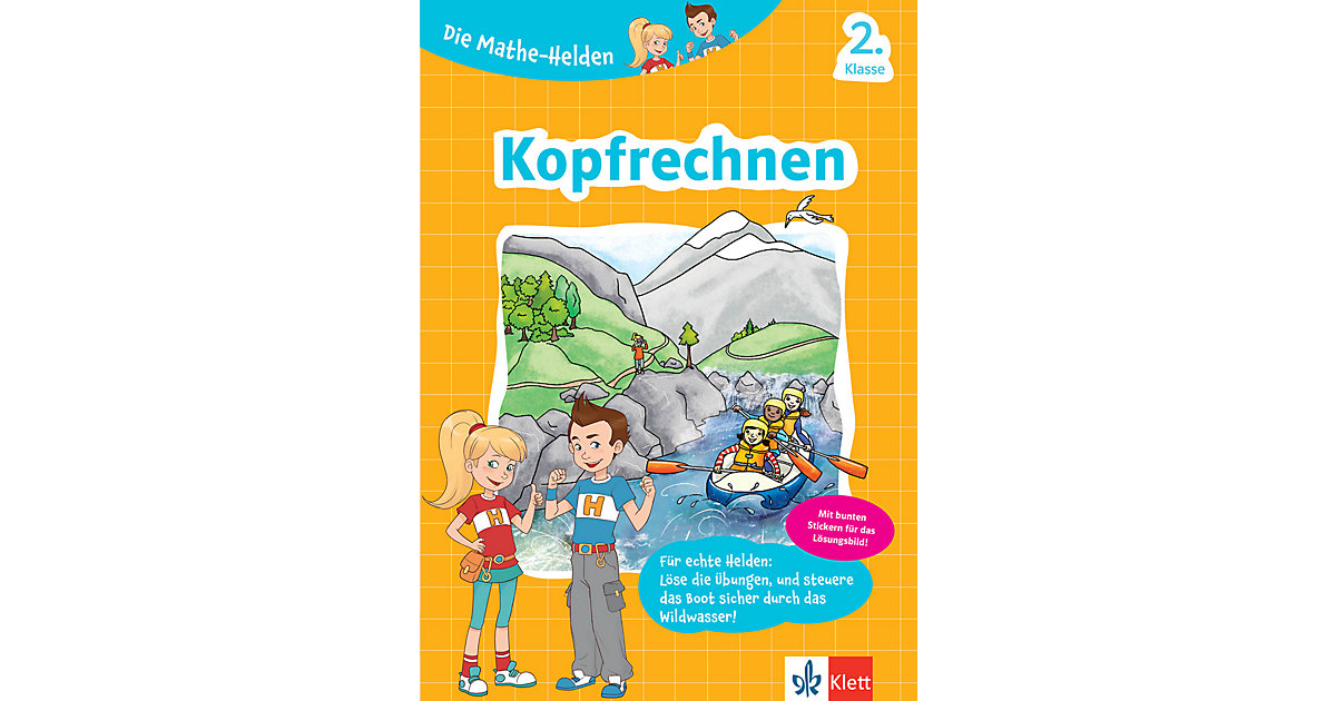 Buch - Die Mathe-Helden - Kopfrechnen, 2. Klasse Buch - Die Mathe-Helden - Kopfrechnen, 2. Klasse von Klett Verlag