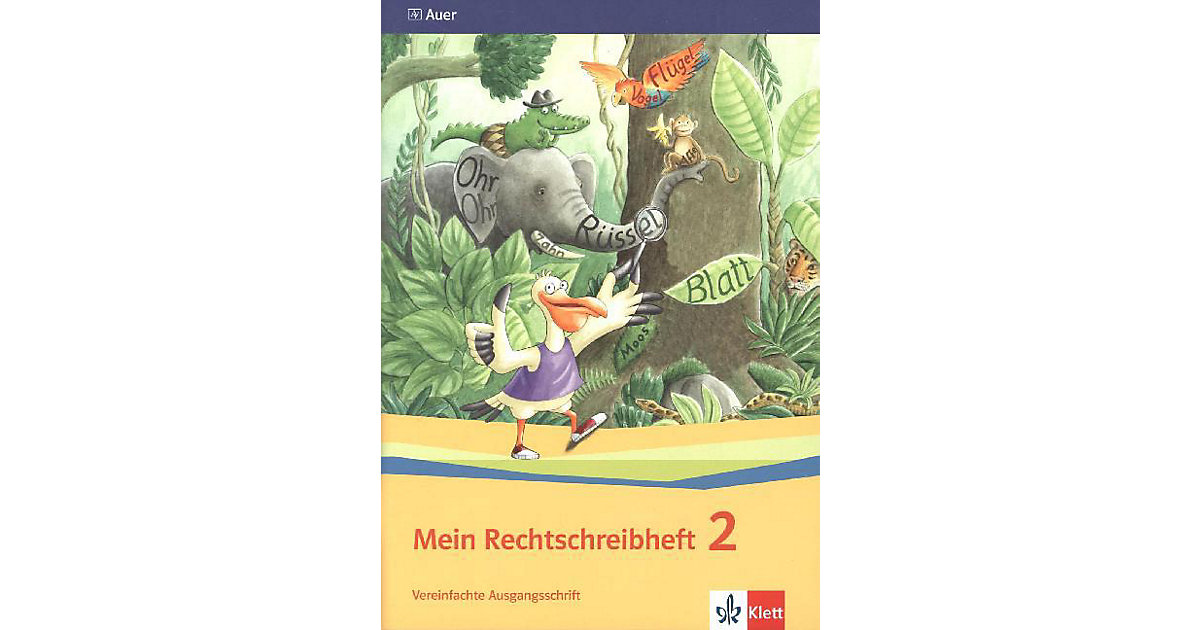 Buch - Mein Rechtschreibheft 2 von Klett Verlag