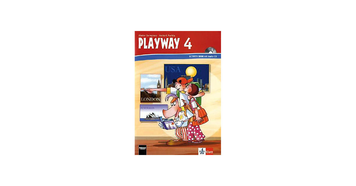 Buch - Playway, Neuentwicklung: 4. Schuljahr, Activity Book m. Audio-CD (BandNr.588011) von Klett Verlag