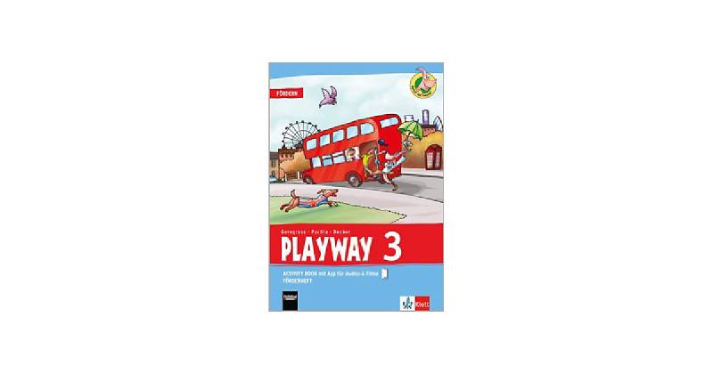 Buch - Playway ab Klasse 1, Ausgabe ab 2019: 3. Schuljahr, Activity Book Fördern, Ausgabe Hamburg, Rheinland-Pfalz, Nordrhein-Westfalen, Berlin, Brandenburg von Klett Verlag