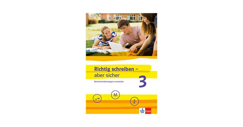 Buch - Richtig schreiben - aber sicher, Ausgabe ab 2019: Schülerarbeitsheft mit Lösungen Klassen 5-7 von Klett Verlag