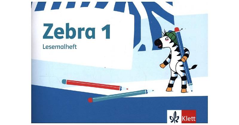 Buch - Zebra, Ausgabe ab 2011: 1. Schuljahr, Lesemalheft von Klett Verlag