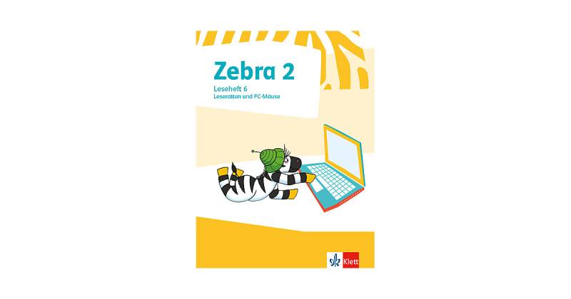 Buch - Zebra. Ausgabe ab 2018: 2. Schuljahr, Lesehefte, 7 Bde. von Klett Verlag