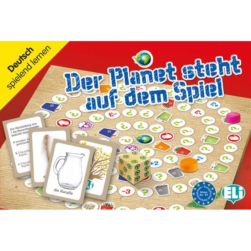 Deutsch spielend lernen - Der Planet steht auf dem Spiel (Spiel) von Klett