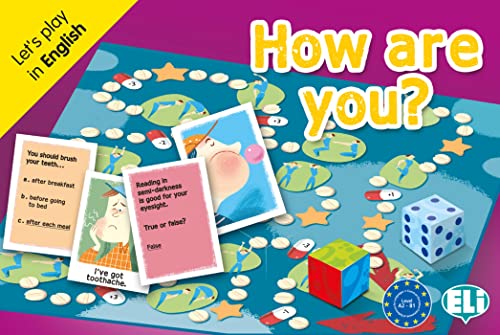 How Are You?: Spiel mit Spielplan, Zahlenwürfel, Farbwürfel, 132 in sechs Kategorien aufgeteilte Spielkarten, Spielanleitung von Klett