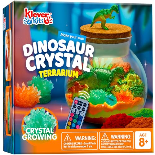 Klever Kits Dinosaurier Terrarium Kit für Kinder DIY Nachtlicht Dinosaurier Bastelse Spielzeug Dinosaurier Geschenke für Mädchen 8-12 Jahre,Geburtstagsgeschenke,Ostergeschenke für Mädchen und Jungen Klever Kits Dinosaurier Terrarium Kit für Kinder DIY Nachtlicht Dinosaurier Bastelse Spielzeug Dinosaurier Geschenke für Mädchen 8-12 Jahre,Geburtstagsgeschenke,Ostergeschenke für Mädchen und Jungen von Klever Kits