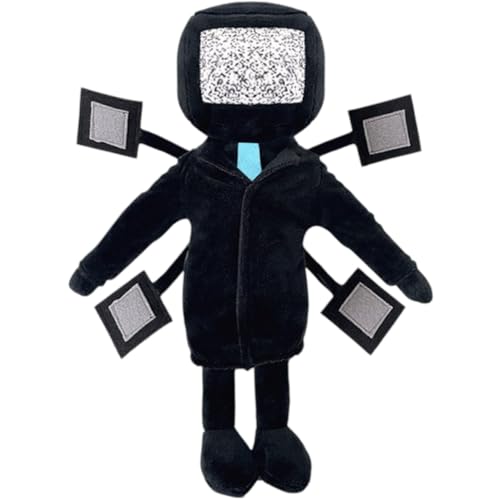 Klikkopers Skibidi Toilet Plüschtier, Skibidi Toiletten Plush Kuscheltier Kreatives Skibidi Toiletten Plüschtier für Kinder, Lustige Skibidi Toiletten Stofftier Puppen für Kindergeburtstag (TV Man) Klikkopers Skibidi Toilet Plüschtier, Skibidi Toiletten Plush Kuscheltier Kreatives Skibidi Toiletten Plüschtier für Kinder, Lustige Skibidi Toiletten Stofftier Puppen für Kindergeburtstag (TV Man) von Klikkopers