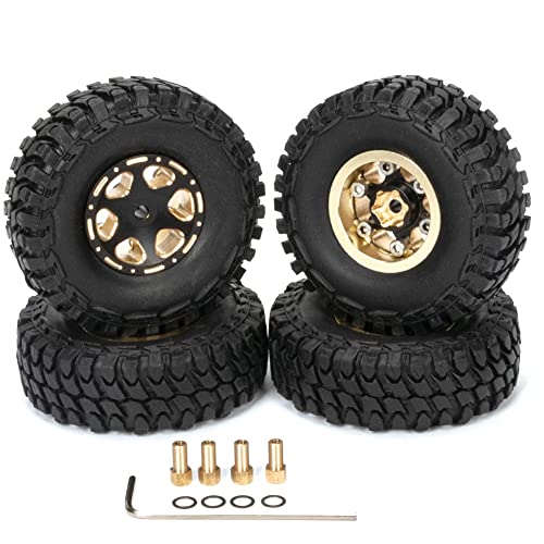 Kliplinc 1.0 Messingfelgenreifen Parts Kits f¨¹r 1/18 1/24 RC Crawler Axial SCX24 FMS FCX24 Enduro24 von Kliplinc