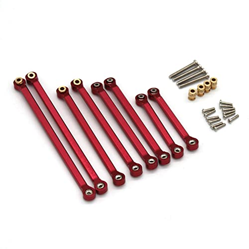 Kliplinc F¨¹R FMS 1/18 FIRE Horse Metal Chassis Link Rod Linkage Set RC Car Upgrades Parts,1 von Kliplinc