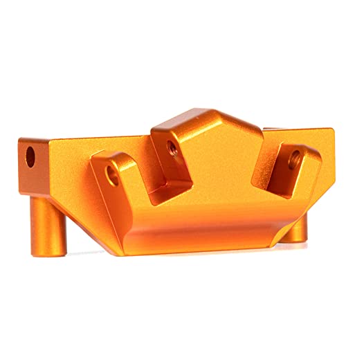 Kliplinc Metall-CNC-Erh?Hungshalterung f¨¹r 1/10 RC Crawler Car Axial SCX10 III Capra 1.9UTB Portal-Achslenker-Upgrade-Teile, Orange von Kliplinc