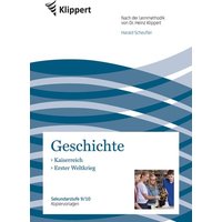 Kaiserreich - Erster Weltkrieg von Klippert Verlag in der AAP Lehrerwelt GmbH