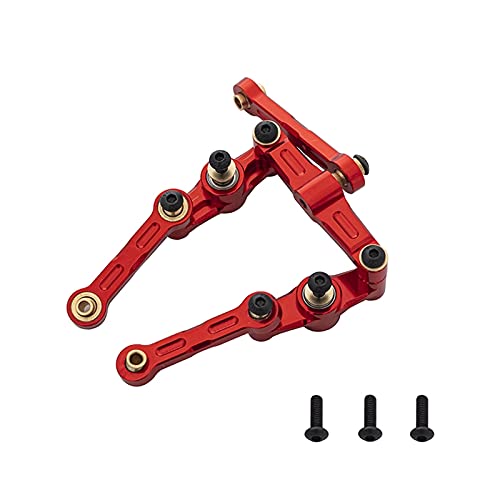 Kljuyhat Aluminium Kugellager Kurbel Lenkung Verbindungssatz für TT02-02 -02D 1/10 RC Drift Autoteile, 2 Kljuyhat Aluminium Kugellager Kurbel Lenkung Verbindungssatz für TT02-02 -02D 1/10 RC Drift Autoteile, 2 von Kljuyhat