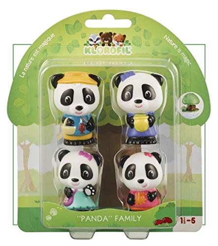 Klorofil Panda Family 700304 schwarz/weiß von Klorofil