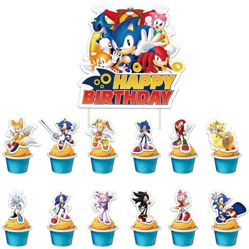 Hedgehog Cupcake Toppers Dekoratio, 25 Stück Tortendeko Hedgehog, Cartoon Toppers Decoration Cake Topper, für Geburtstagsfeier Cupcake-Dekoration für Kinder Hedgehog Cupcake Toppers Dekoratio, 25 Stück Tortendeko Hedgehog, Cartoon Toppers Decoration Cake Topper, für Geburtstagsfeier Cupcake-Dekoration für Kinder von Kmjxsm