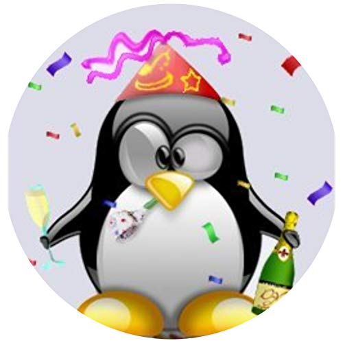 Tortenaufleger Tortenfoto Aufleger Foto Bild Geburtstag Pinguin (3) rund ca. 20 cm *NEU*OVP* von KnBo