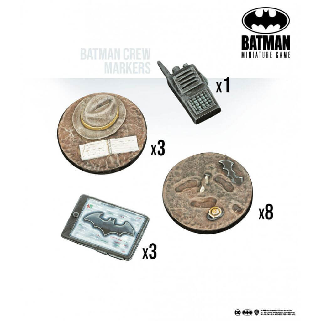 'Batman Miniature Game: Batman Crew Markers' von Knight Models