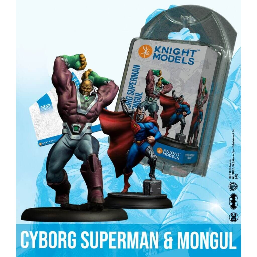 'Cyborg Superman and Mongul' von Knight Models