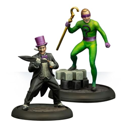 Knight Models Batman-Figur: The Penguin and The Riddler (Classic TV Show) von Knight Models