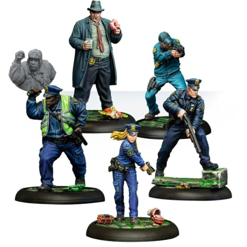 Knight Models - Batman Miniature Game: GCPD Agents (Back to Gotham) von Knight Models