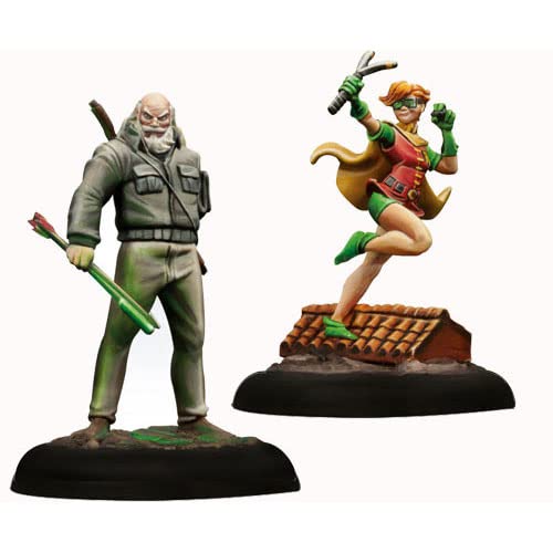 Knight Models - Batman Miniature Game: Oliver Queen & Carrie Kelly von Knight Models