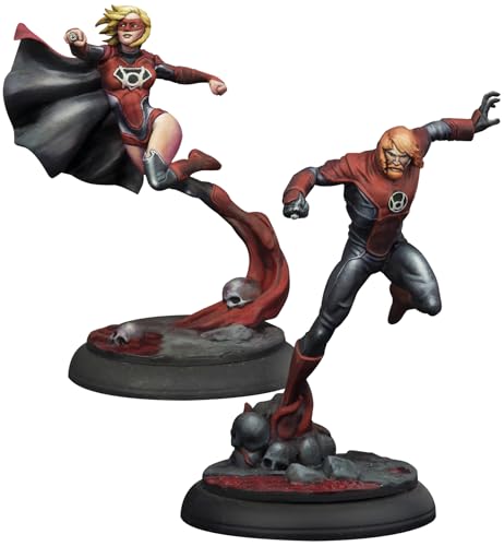 Knight Models - DC Multiverse Miniature Game: Supergirl & Guy Gardner - Rage Driven von Knight Models