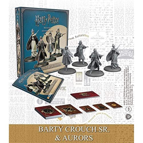 Knight Models HPMAG19 Sr Harry Potter Miniatures Abenteuerspiel: Barty Crouch Sr & Aurors Erweiterung von Knight Models