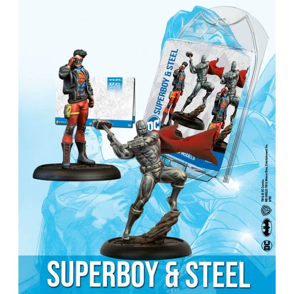 'Superboy and Steel' von Knight Models