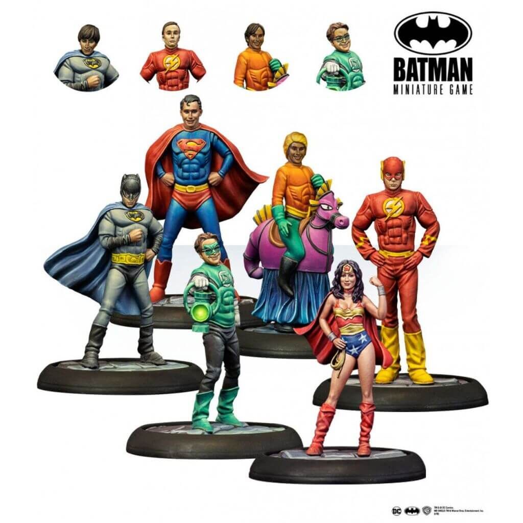 'The Big Bang Theory - Justice League' von Knight Models