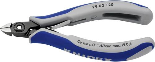 Knipex 79 02 120 Elektronik- u. Feinmechanik Seitenschneider mit Facette 120mm von Knipex