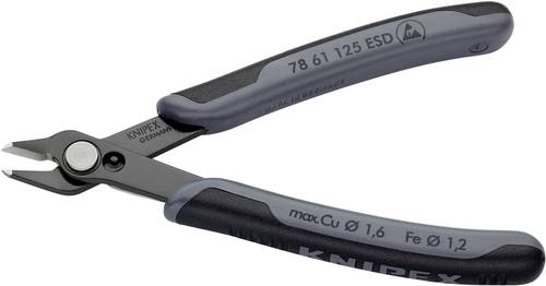 Knipex Super-Knips 78 61 125 ESD ESD Printzange ohne Facette 125mm von Knipex