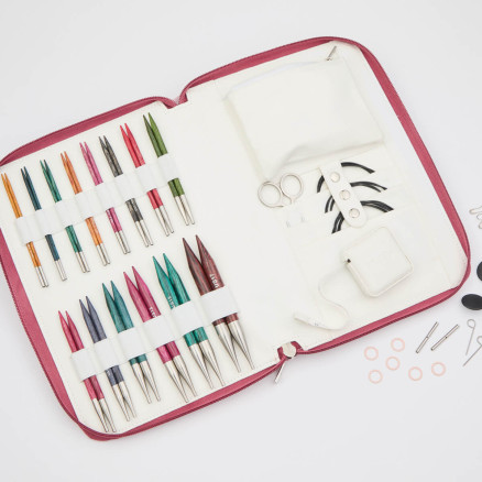 KnitPro Dreamz Austauschbare Rundstricknadeln Set Grande 360° Swivel 6 KnitPro Dreamz Austauschbare Rundstricknadeln Set Grande 360° Swivel 6 von KnitPro