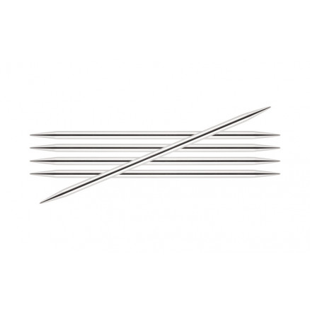 KnitPro Nova Metal Strumpfstricknadeln Messing 20cm 3,75mm von KnitPro
