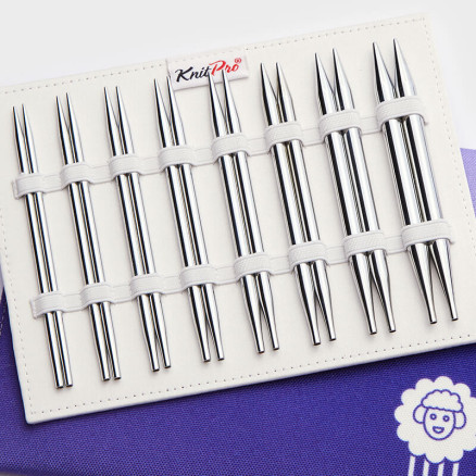 KnitPro Nova Cubics Austauschbares Rundstricknadeln Set 60-80-100 cm 4 KnitPro Nova Cubics Austauschbares Rundstricknadeln Set 60-80-100 cm 4 von KnitPro