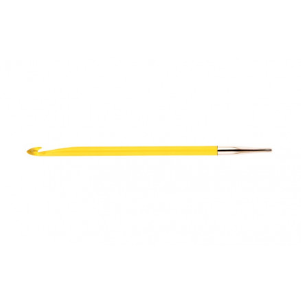 KnitPro Trendz Auswechselbare Häkelnadeln Acryl 6.00mm Gelb für Tunesische Häkelarbeit / Häkeln von KnitPro