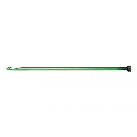 KnitPro Trendz Einzelne Häkelnadel Acryl 30cm 9.00mm Grün für tunesische Häkelarbeit / Häkeln KnitPro Trendz Einzelne Häkelnadel Acryl 30cm 9.00mm Grün für tunesische Häkelarbeit / Häkeln von KnitPro