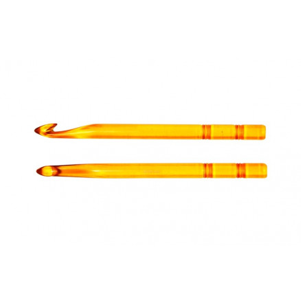 KnitPro Trendz Häkelnadel Acryl 13cm 10.00mm Orange KnitPro Trendz Häkelnadel Acryl 13cm 10.00mm Orange von KnitPro