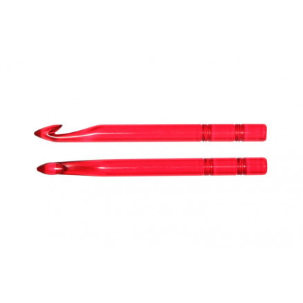 KnitPro Trendz Häkelnadel Acryl 13cm 12.00mm Rot KnitPro Trendz Häkelnadel Acryl 13cm 12.00mm Rot von KnitPro