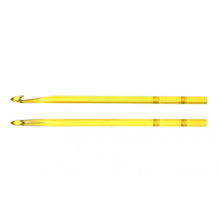 KnitPro Trendz Häkelnadel Acryl 13cm 6.00mm Gelb KnitPro Trendz Häkelnadel Acryl 13cm 6.00mm Gelb von KnitPro