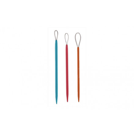 KnitPro Wollnadeln Aluminium - 3 Stück von KnitPro