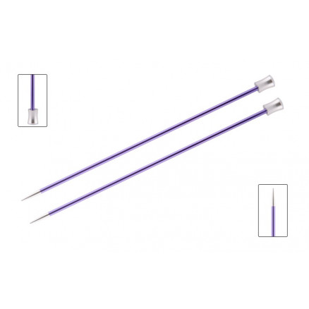 KnitPro Zing Stricknadeln / Jackenstricknadeln Aluminium 40cm 7.00mm / 15.7in US10¾ Amethyst KnitPro Zing Stricknadeln / Jackenstricknadeln Aluminium 40cm 7.00mm / 15.7in US10¾ Amethyst von KnitPro