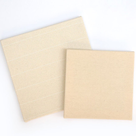 Knitpro Punch Needle Canvas auf Rahmen - 2 Stück - 25x25x1.5 und 20x20x1.5 cm von KnitPro