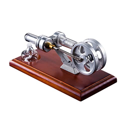 Knnuey HeißLuft Stirlingmotor, DoppelschwungräDer, Bildungsspielzeug, ElektrizitäT, Stromgenerator, Wissenschaftsexperiment, Spielzeug, Geschenkmodell Knnuey HeißLuft Stirlingmotor, DoppelschwungräDer, Bildungsspielzeug, ElektrizitäT, Stromgenerator, Wissenschaftsexperiment, Spielzeug, Geschenkmodell von Knnuey